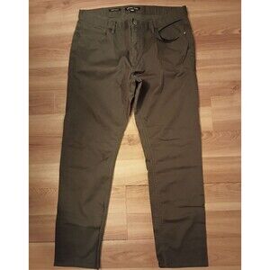 Michael Kors “Parker Slim Fit” Khaki Flat Front Chinos  Pants Mens 34/30